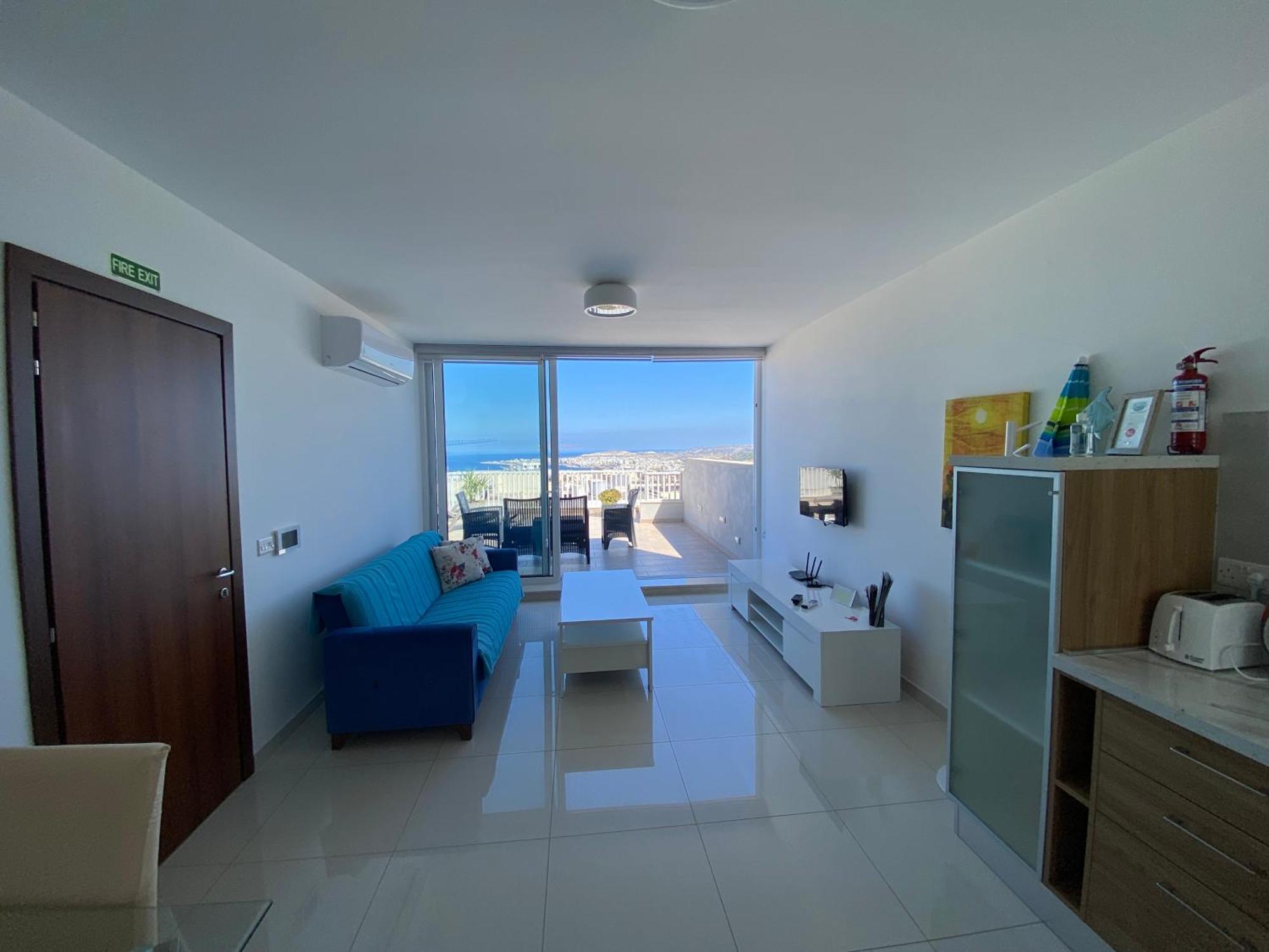 Sunshine Apartments Mellieha - Modern Two Bedroom Penthouse With Terrace Eksteriør billede